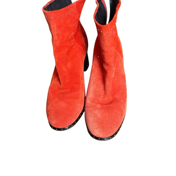 Rag and Bone women’s Red Willow Suede Studded Ankle boots. - Picture 2 of 6